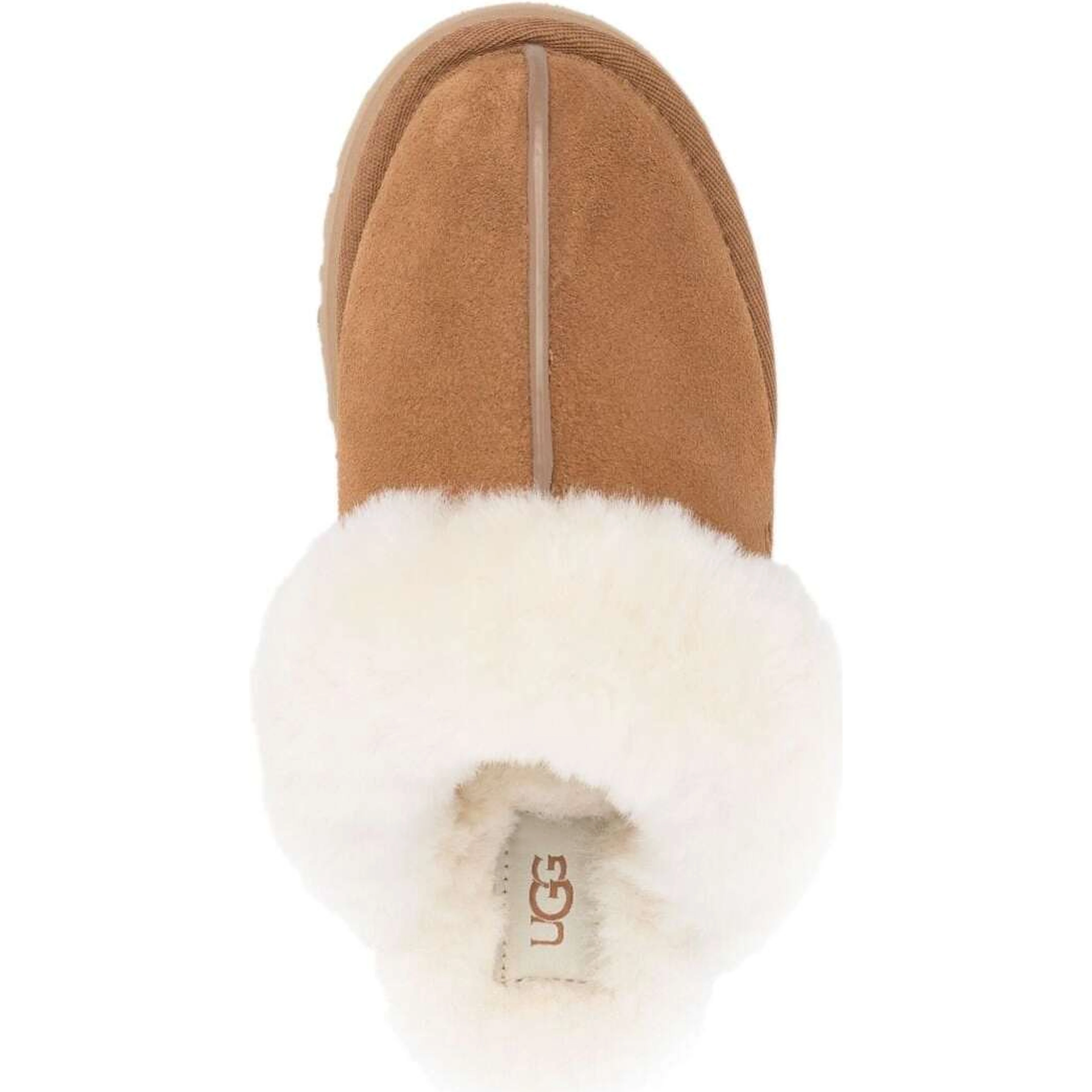 Mule DISQUETTE Beige with Leather Upper and Rubber Sole Women