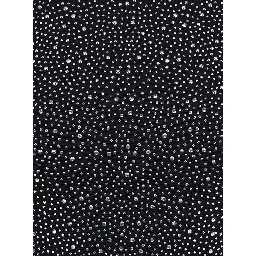 Kaira black Long dress with all-over applied rhinestones in fabric for women