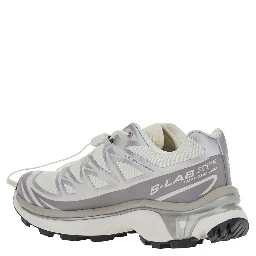 XT-6 White Sneakers with chunky rubber sole in tech fabric unisex