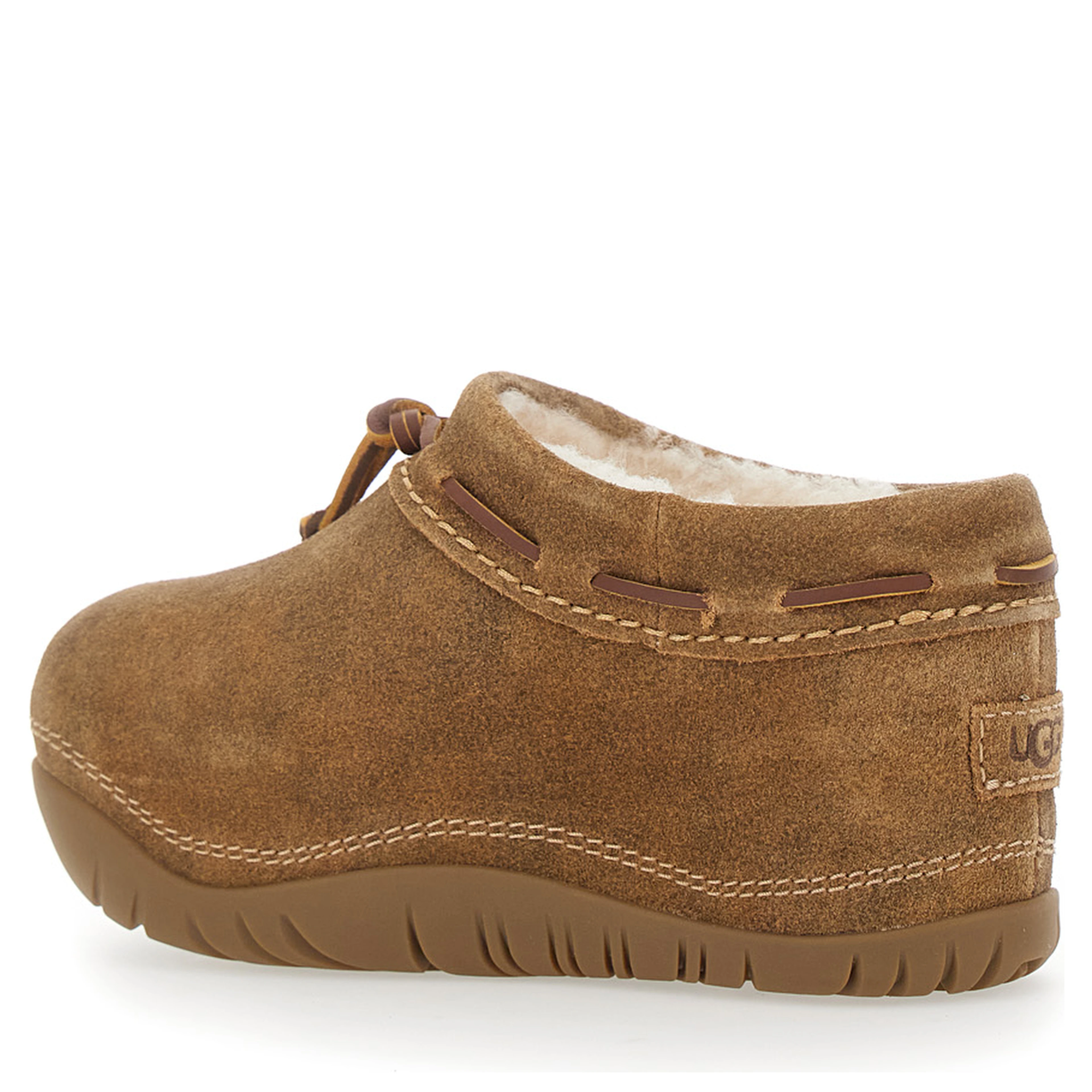 Black Ankle Boots with Laces on the Side in Suede for Women