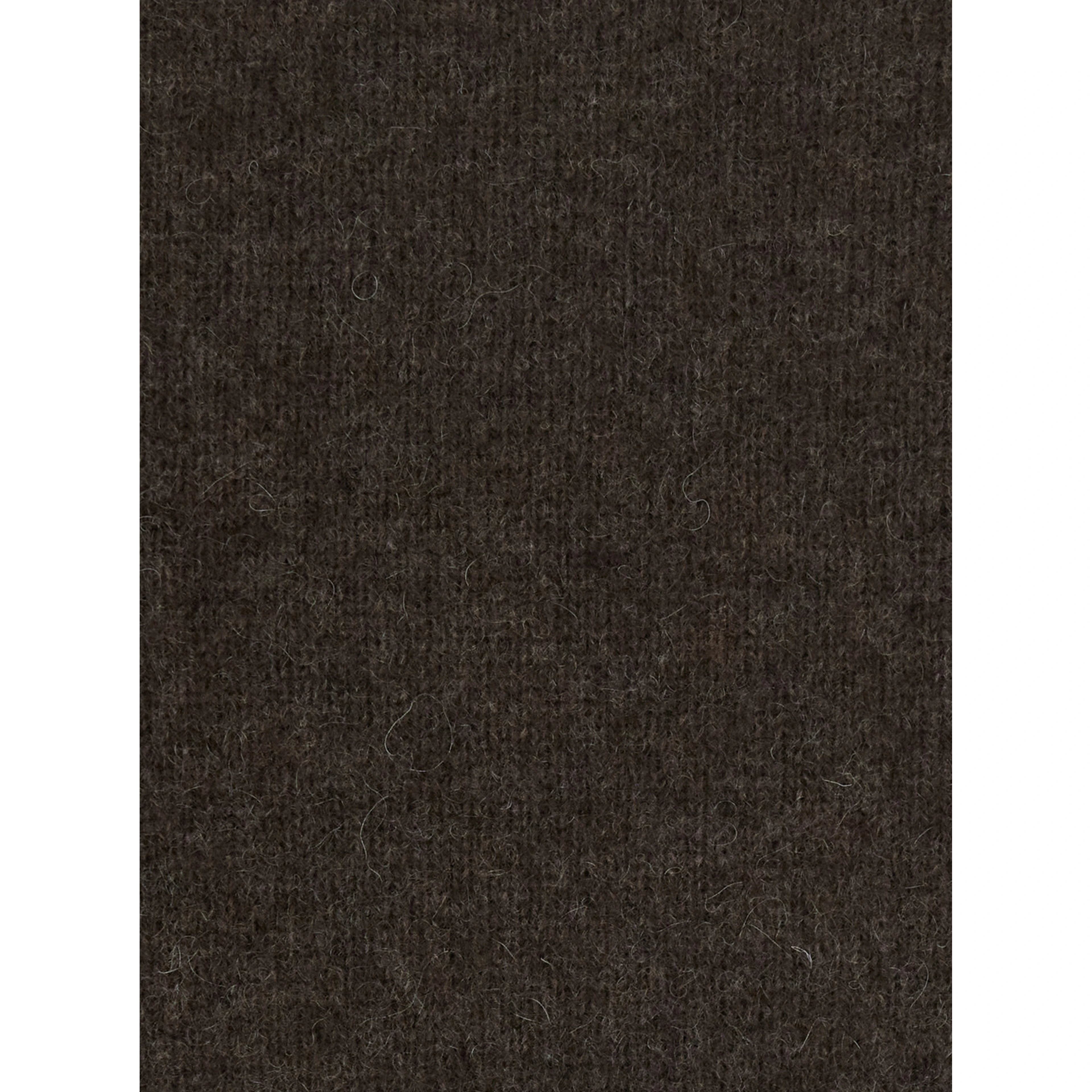 VOLIERA brown Sweater with crew neck and ribbed details in wool for women