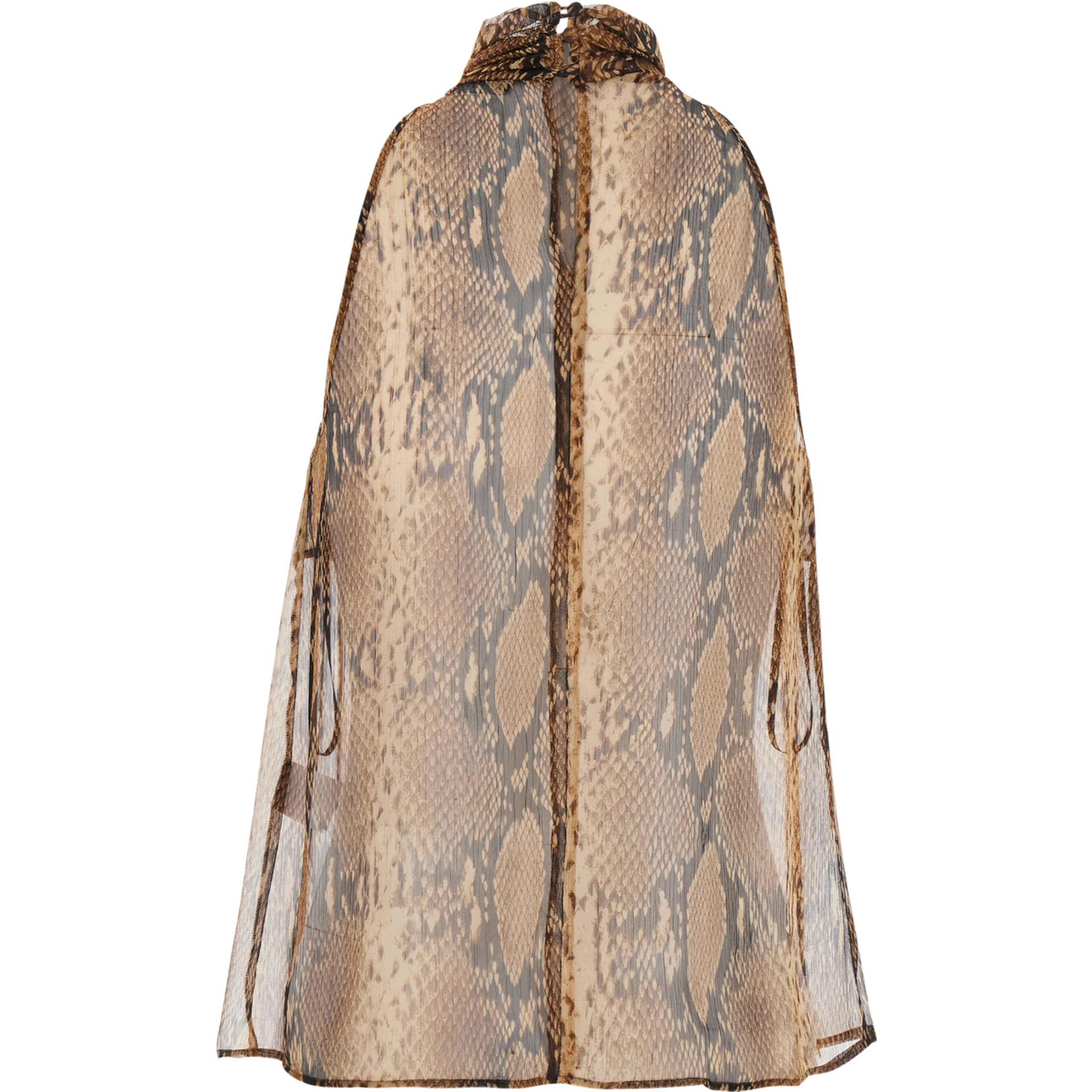 Top characterized by Tortoiseshell Print in Tech Fabric for woman