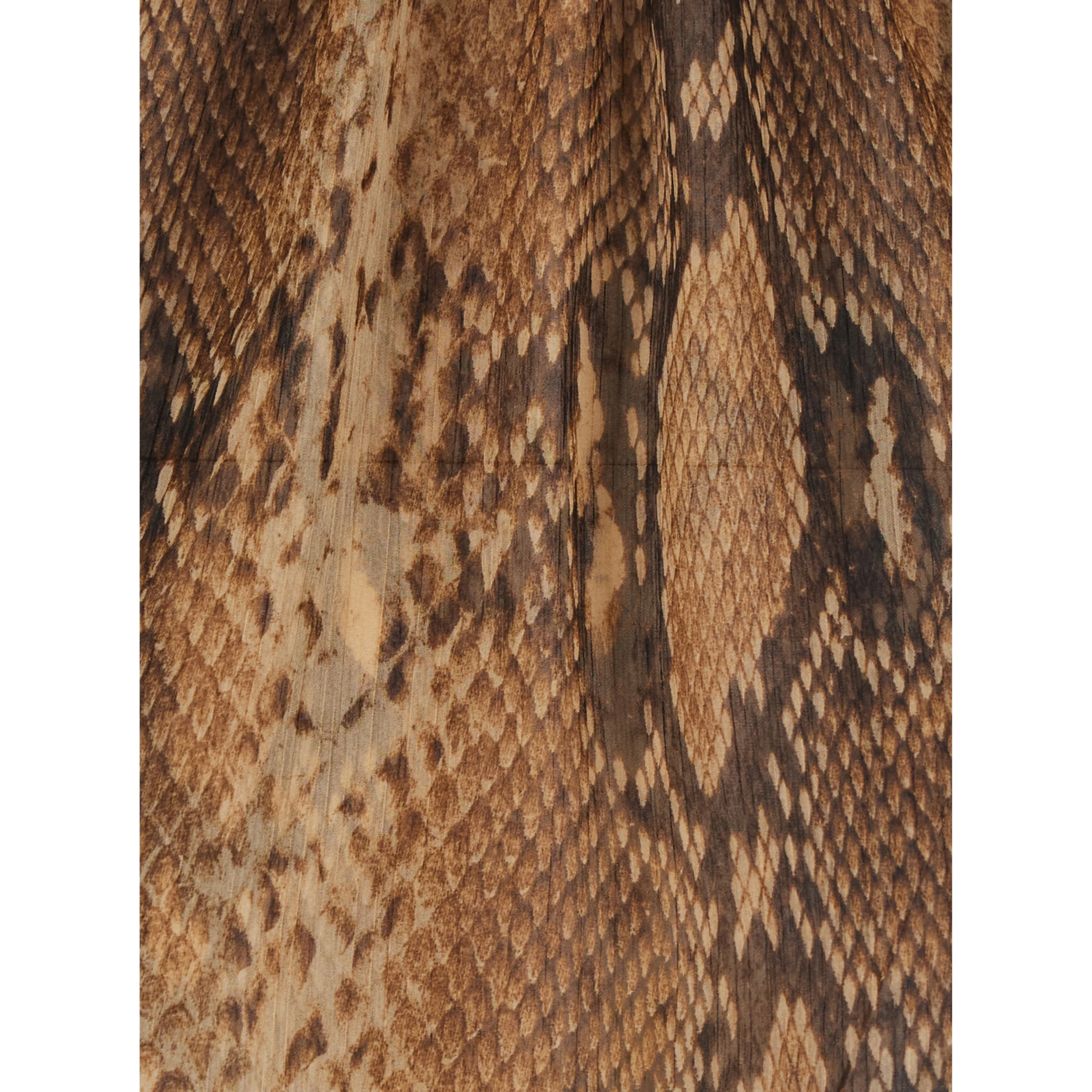 Top characterized by Tortoiseshell Print in Tech Fabric for woman