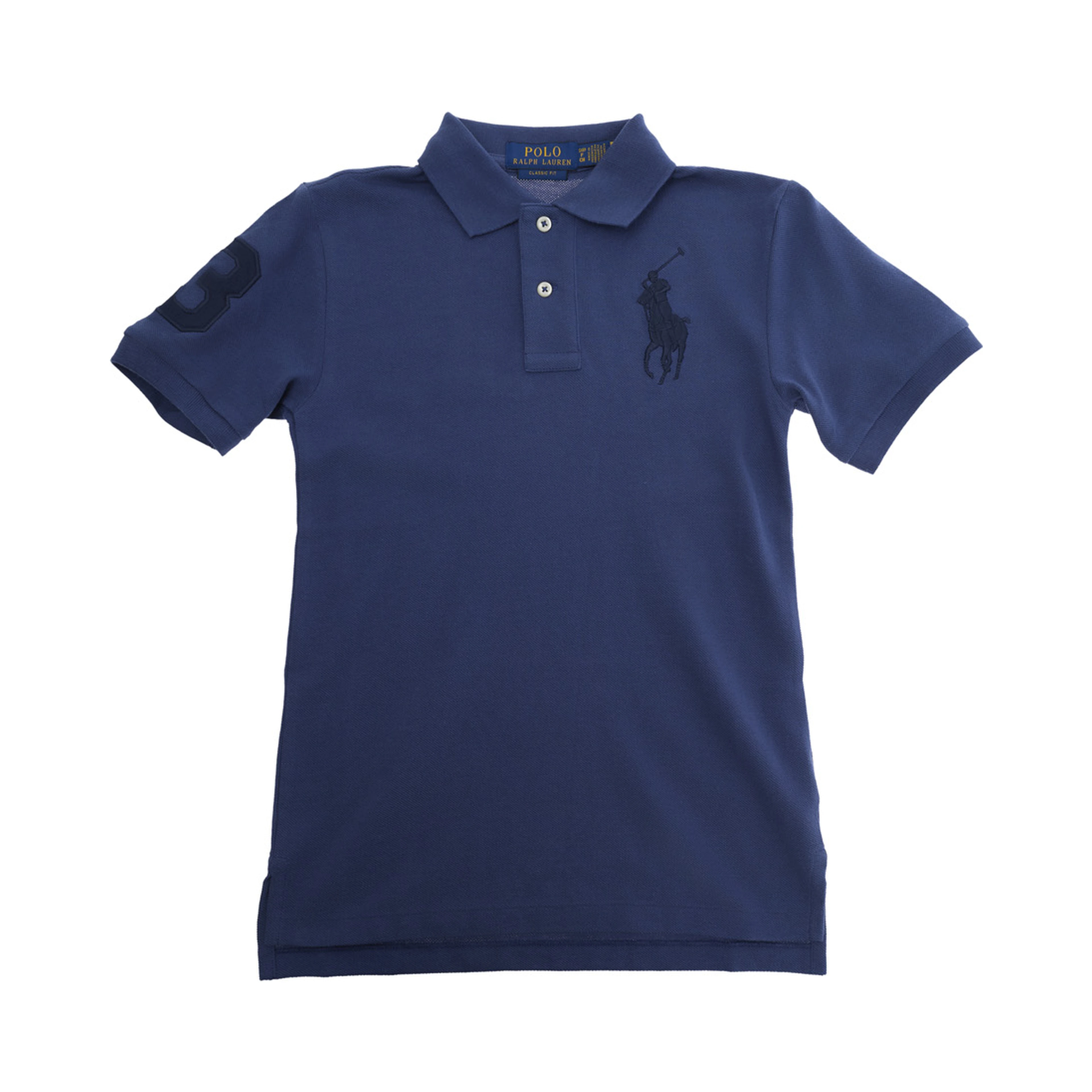 Blue T-Shirt with Round Neck for Men