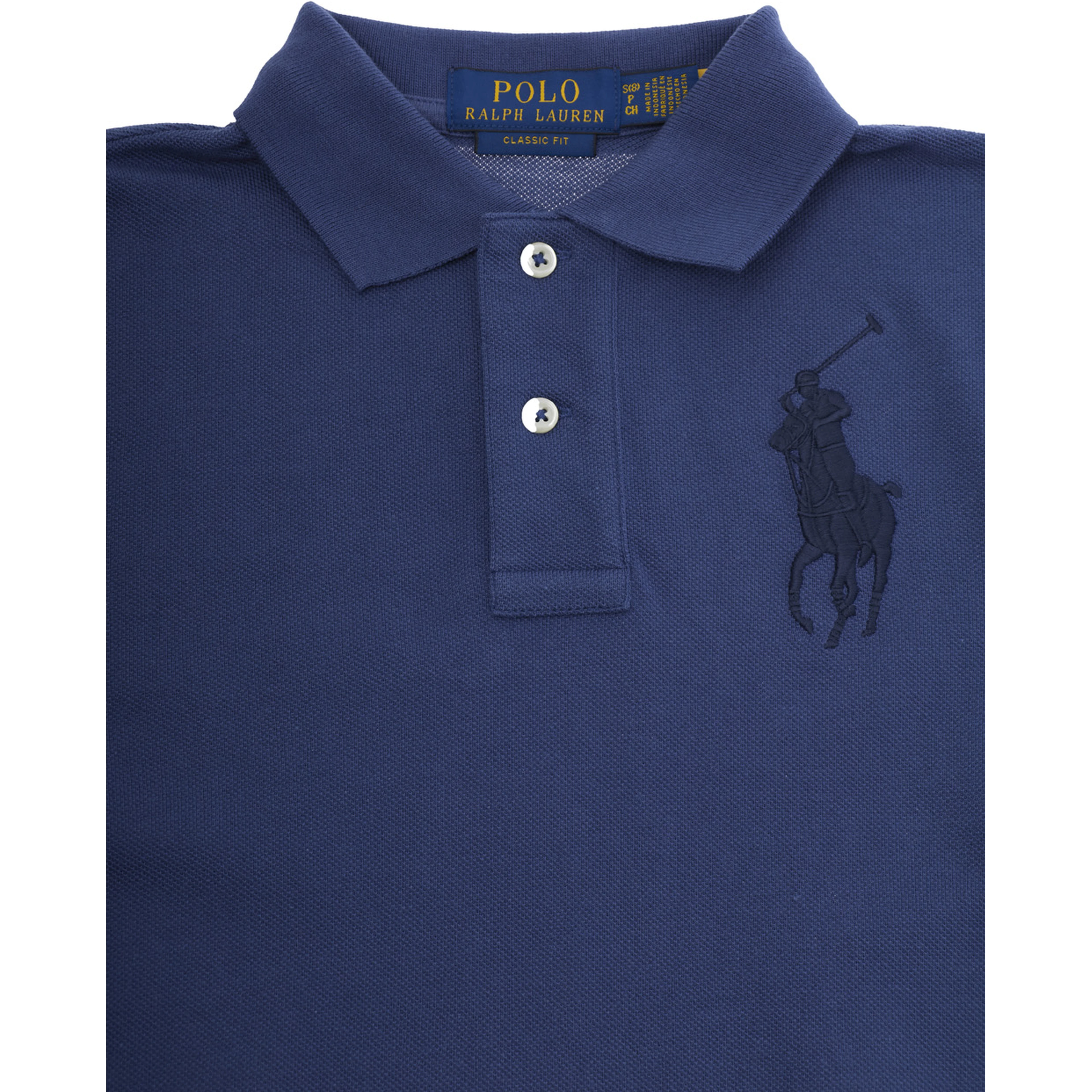 Blue T-Shirt with Round Neck for Men