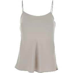 white Top with U-neck in tech fabric women