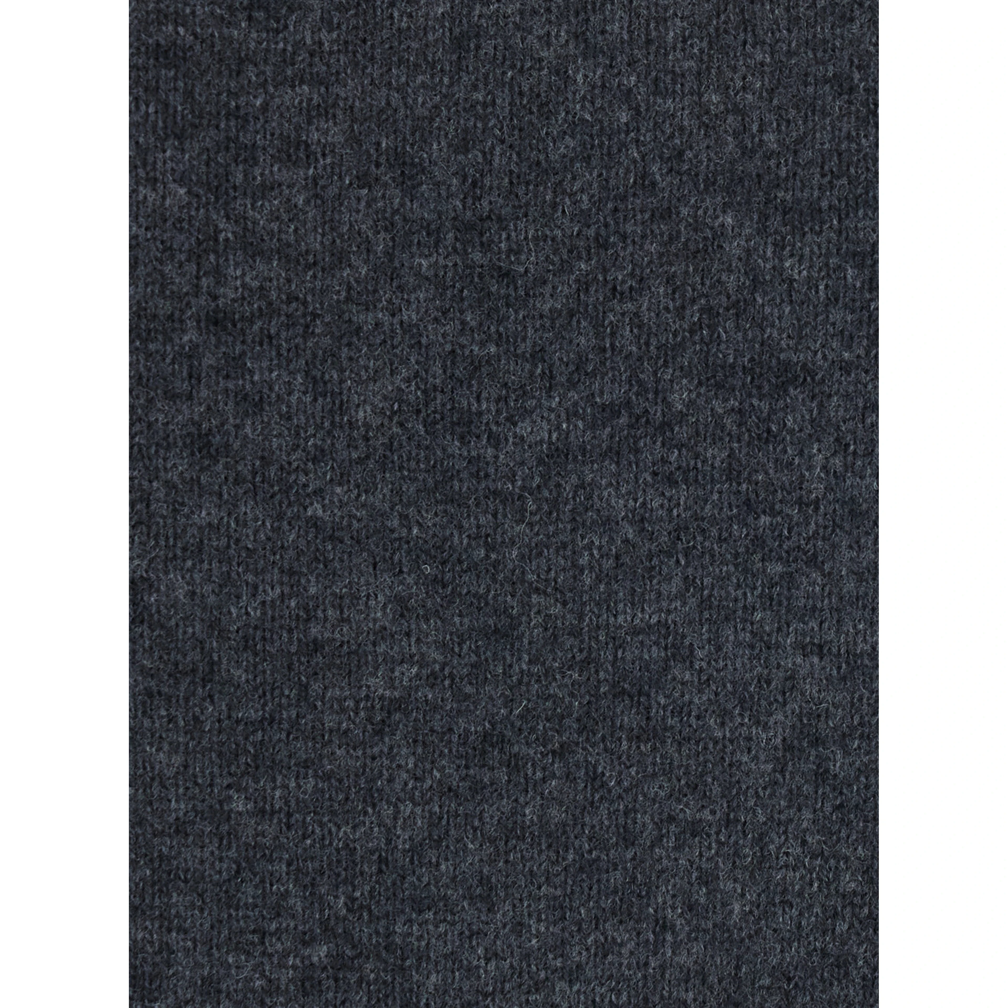 CASHMERE V-NECK SWEATER with V-neck and long sleeves in Wool and Cashmere Gray Men