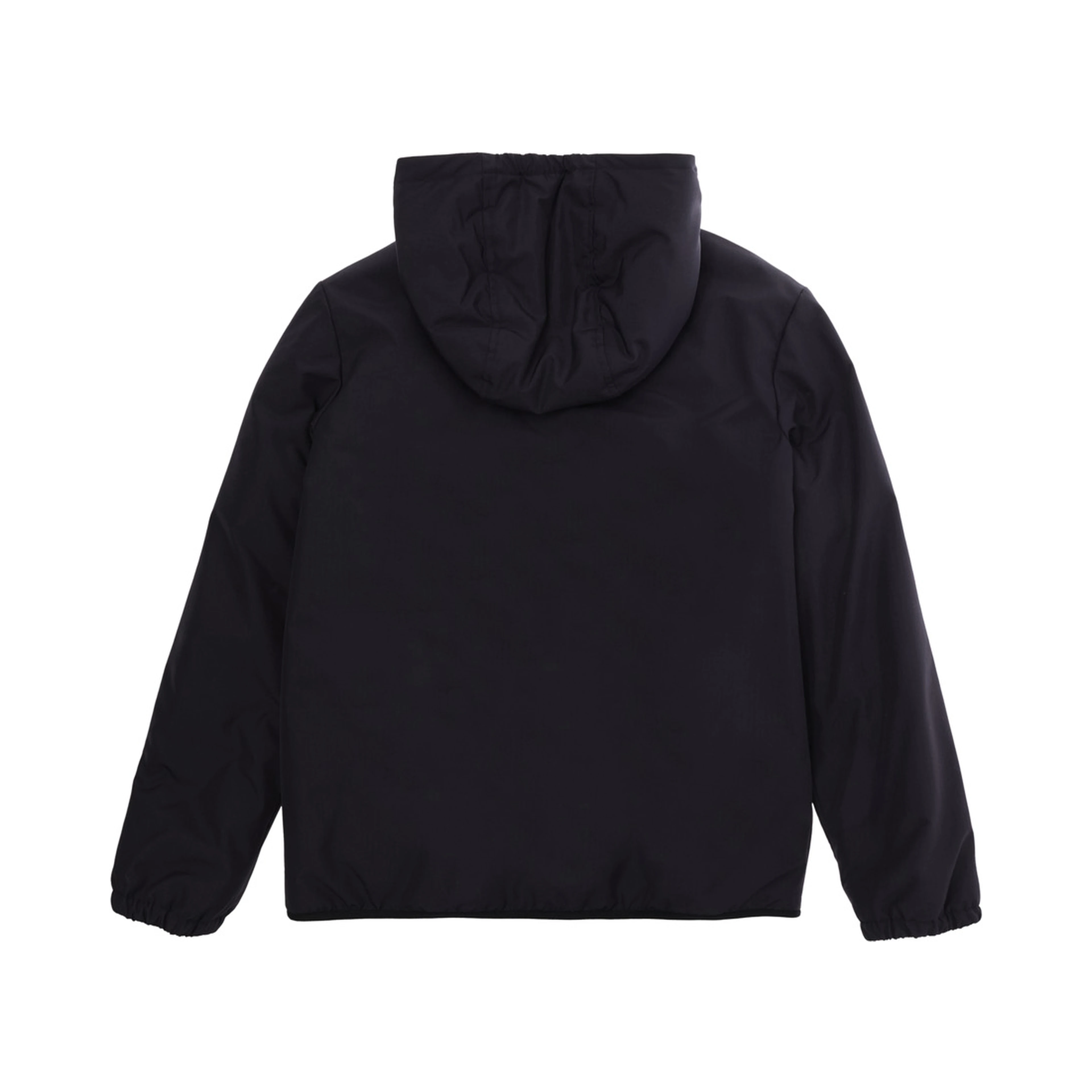 dark blue Hooded jacket with zip closure in Tech Fabric for Boy