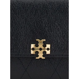 Charlie Black Mini Bag with Chain Strap in Leather for Women