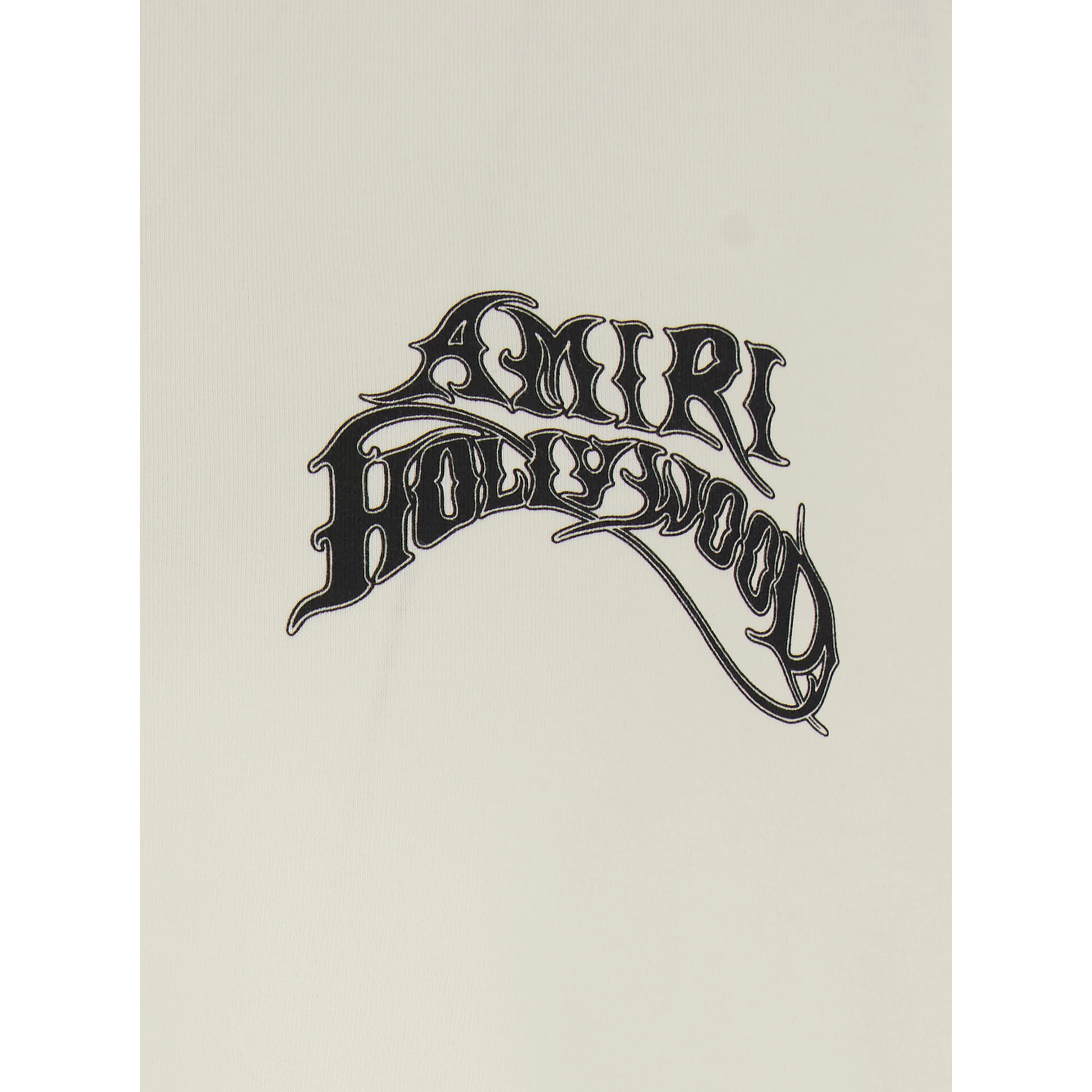 White T-Shirt with Printed Logo on the Front and Back in Cotton for Men