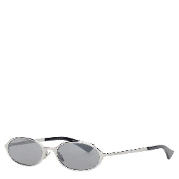 935 Metallic Sunglasses with Logo lettering on the temples in acetate for women