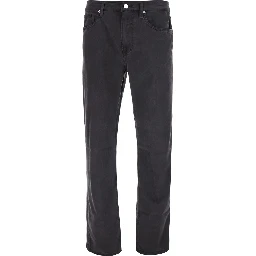 Blue Jeans with Straight Leg in Denim for Men