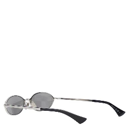 935 Metallic Sunglasses with Logo lettering on the temples in acetate for women
