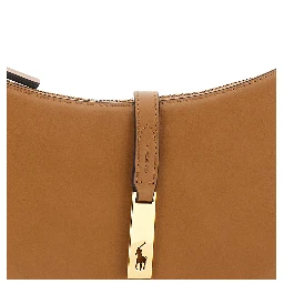 Shoulder Bag P ID MN SHDR-SHOULDER BAG-SMALL in Beige Leather for Women