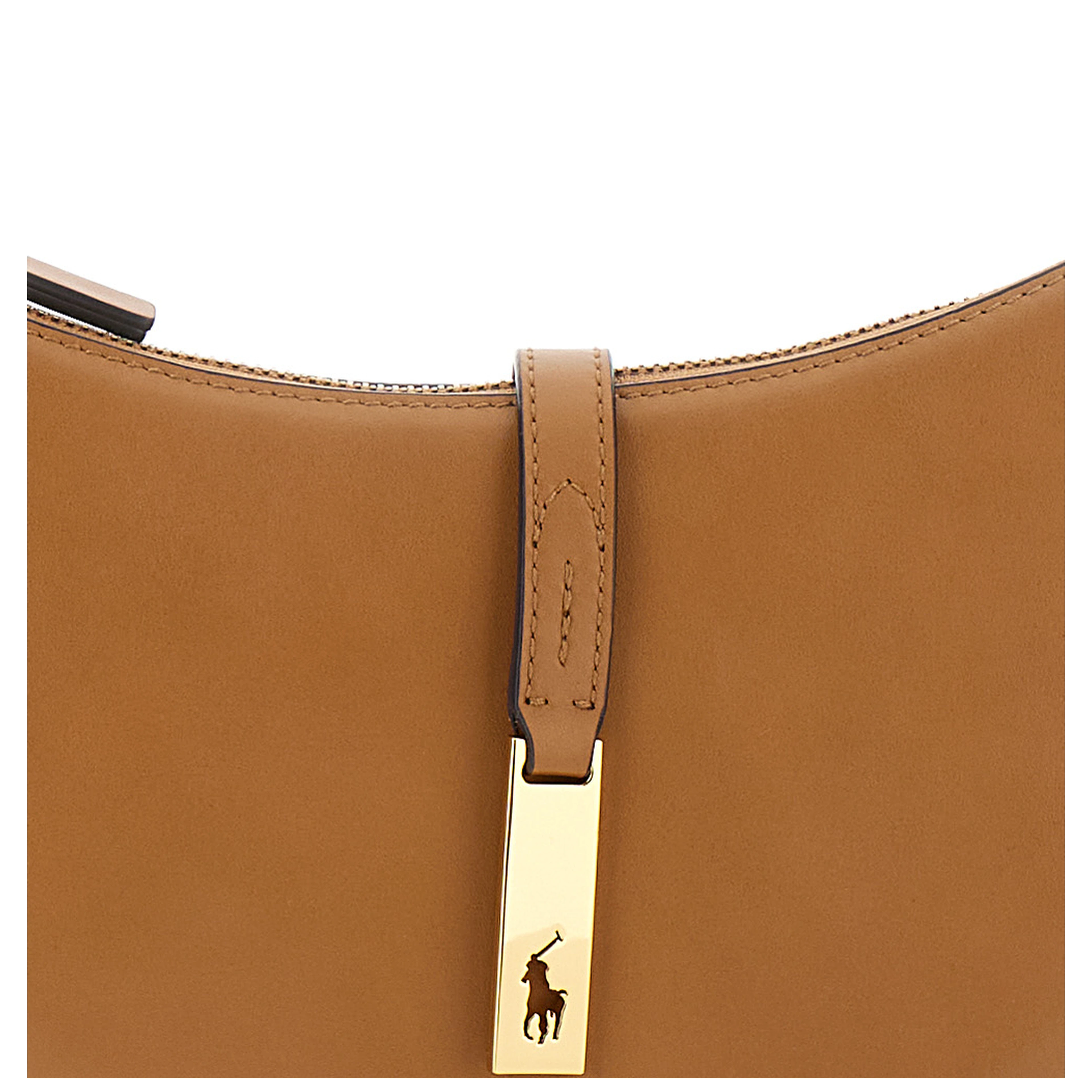 Shoulder Bag P ID MN SHDR-SHOULDER BAG-SMALL in Beige Leather for Women