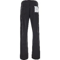 Blue Jeans with Straight Leg in Denim for Men