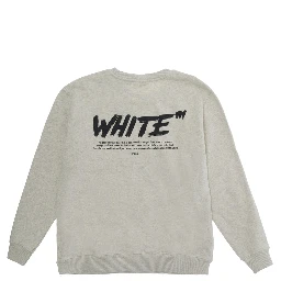 Grey sweatshirt with logo on the front and back in cotton for Boy