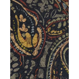 Multicolor Flared Leg Pants with All-Over Print in Tech Fabric for Women