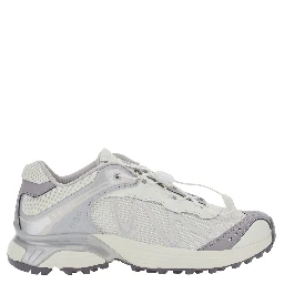 XT-Whisper white Sneaker with Chunky Sole and side logo in Tech Fabric Unisex