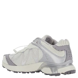 XT-Whisper white Sneaker with Chunky Sole and side logo in Tech Fabric Unisex