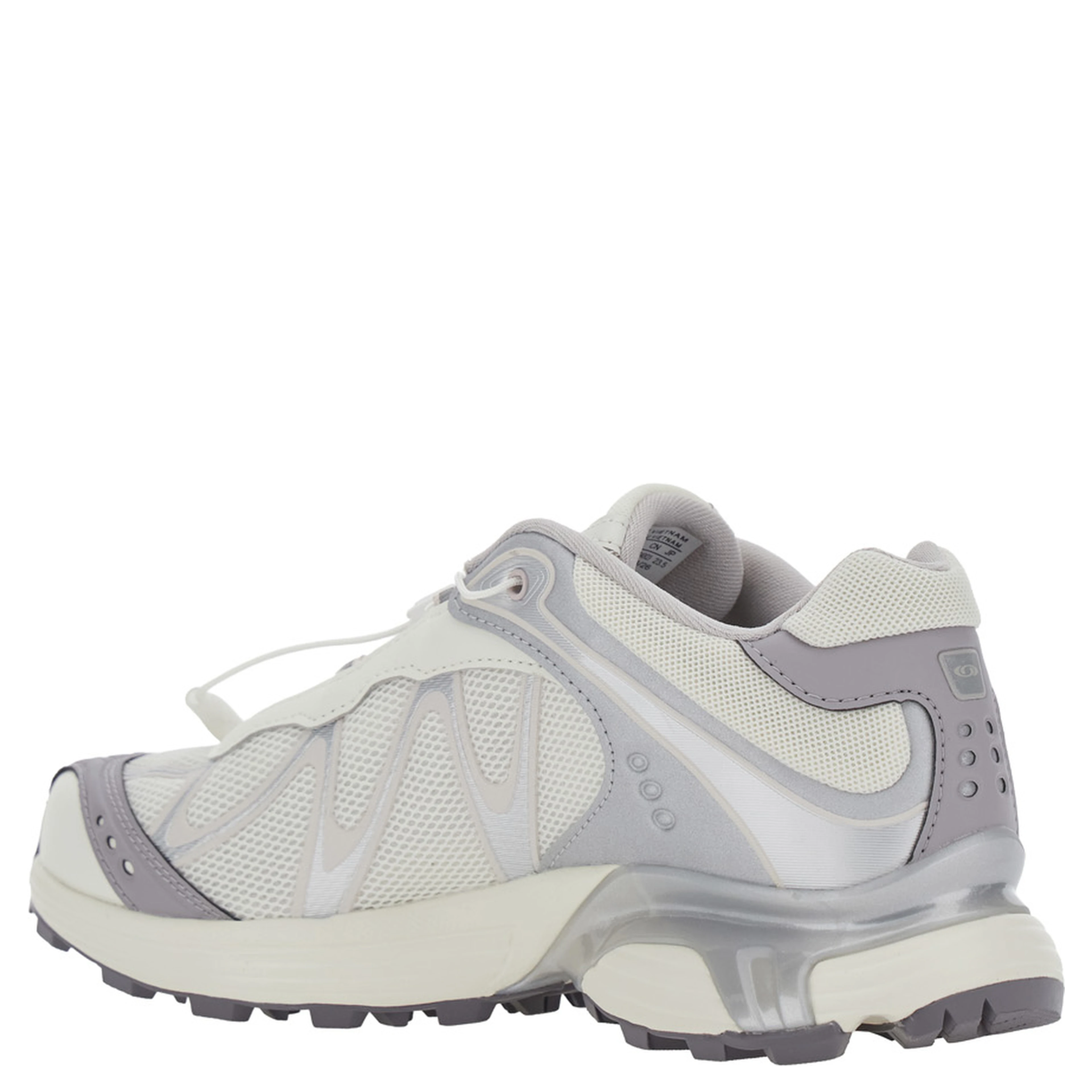 XT-Whisper white Sneaker with Chunky Sole and side logo in Tech Fabric Unisex