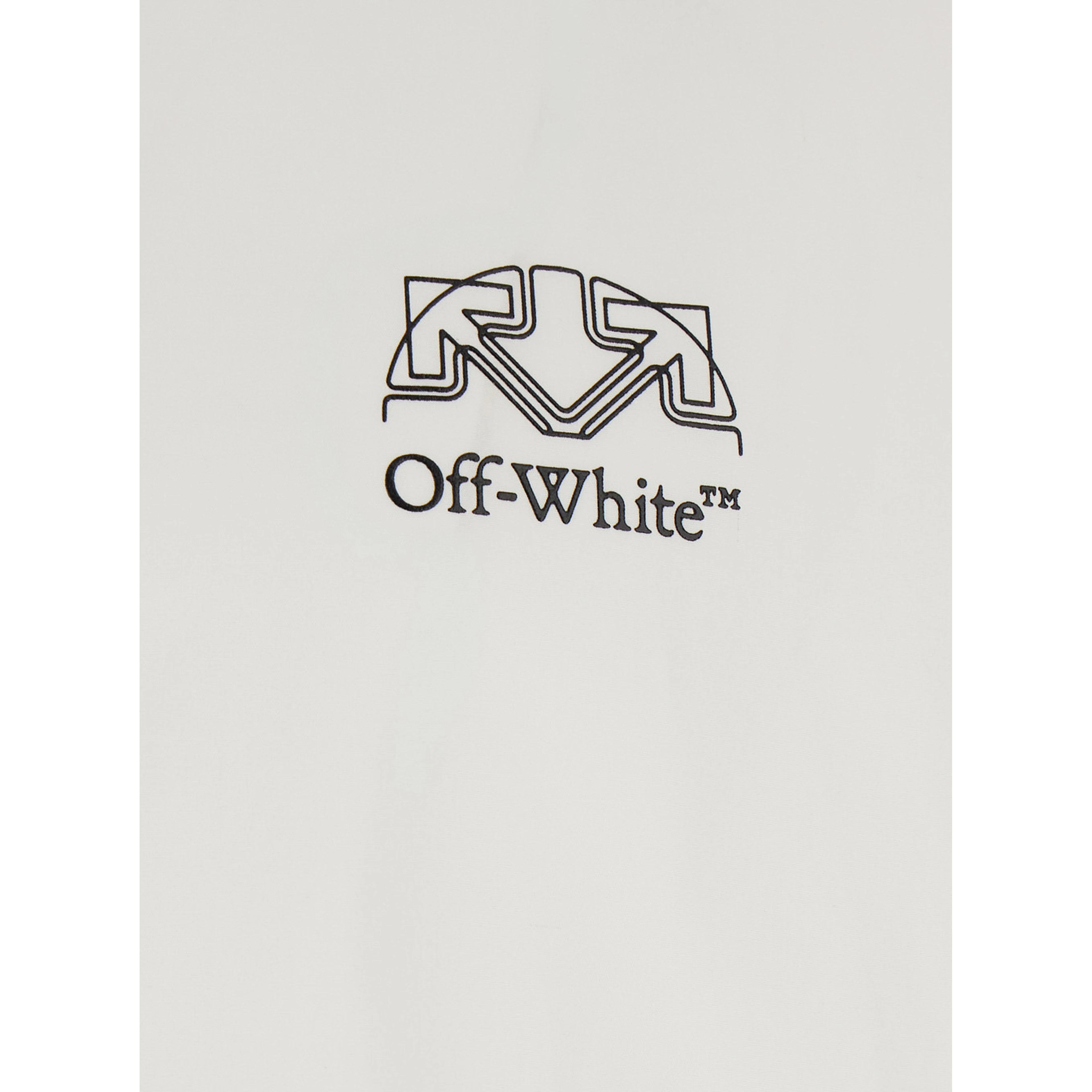 Shirt OFF-WHITE with long sleeves and collar in Off-White for men