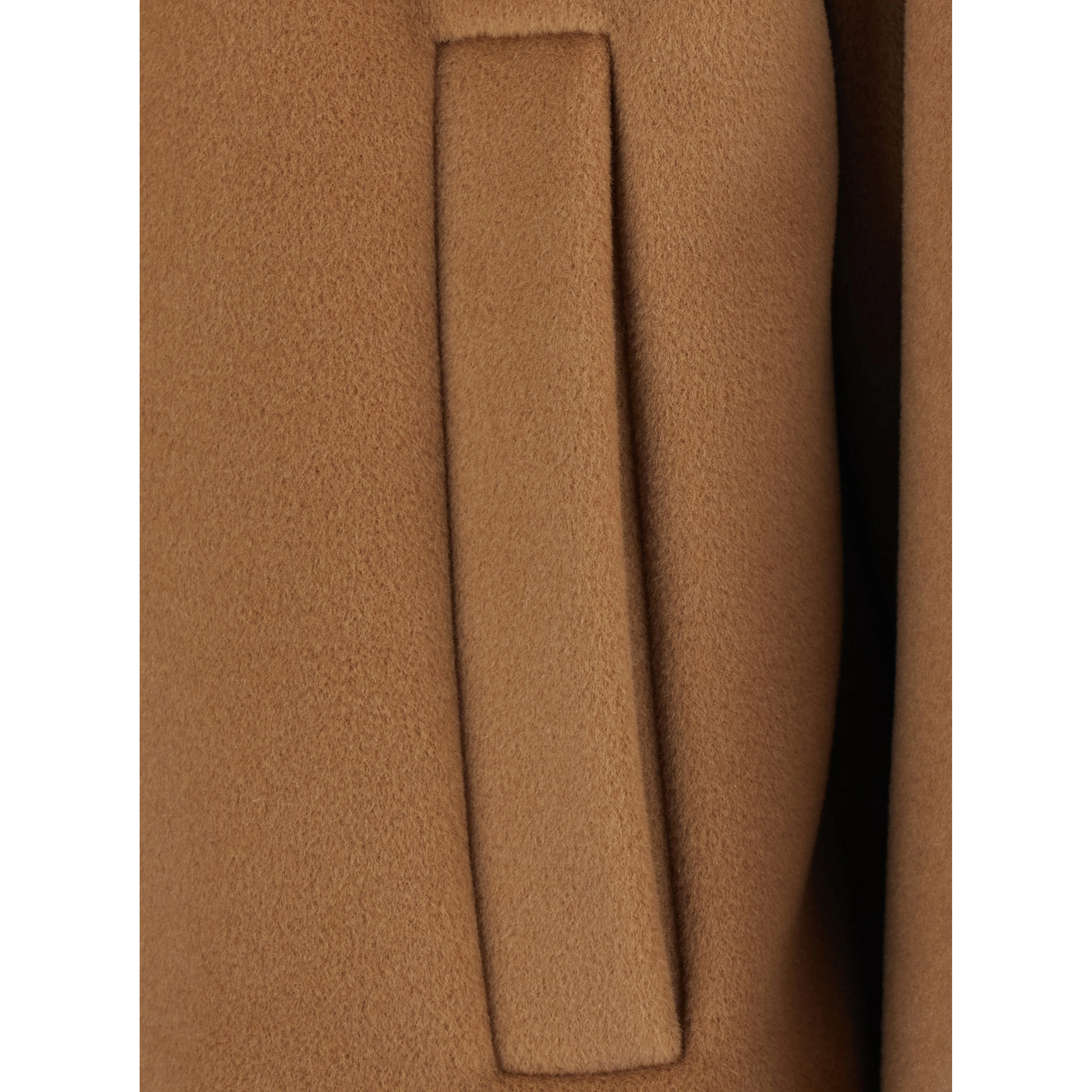 Beige Jacket with Elegant Details in Tech Fabric for Women