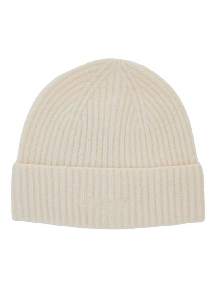MOSS WOOL Hat with white wool fabric unisex