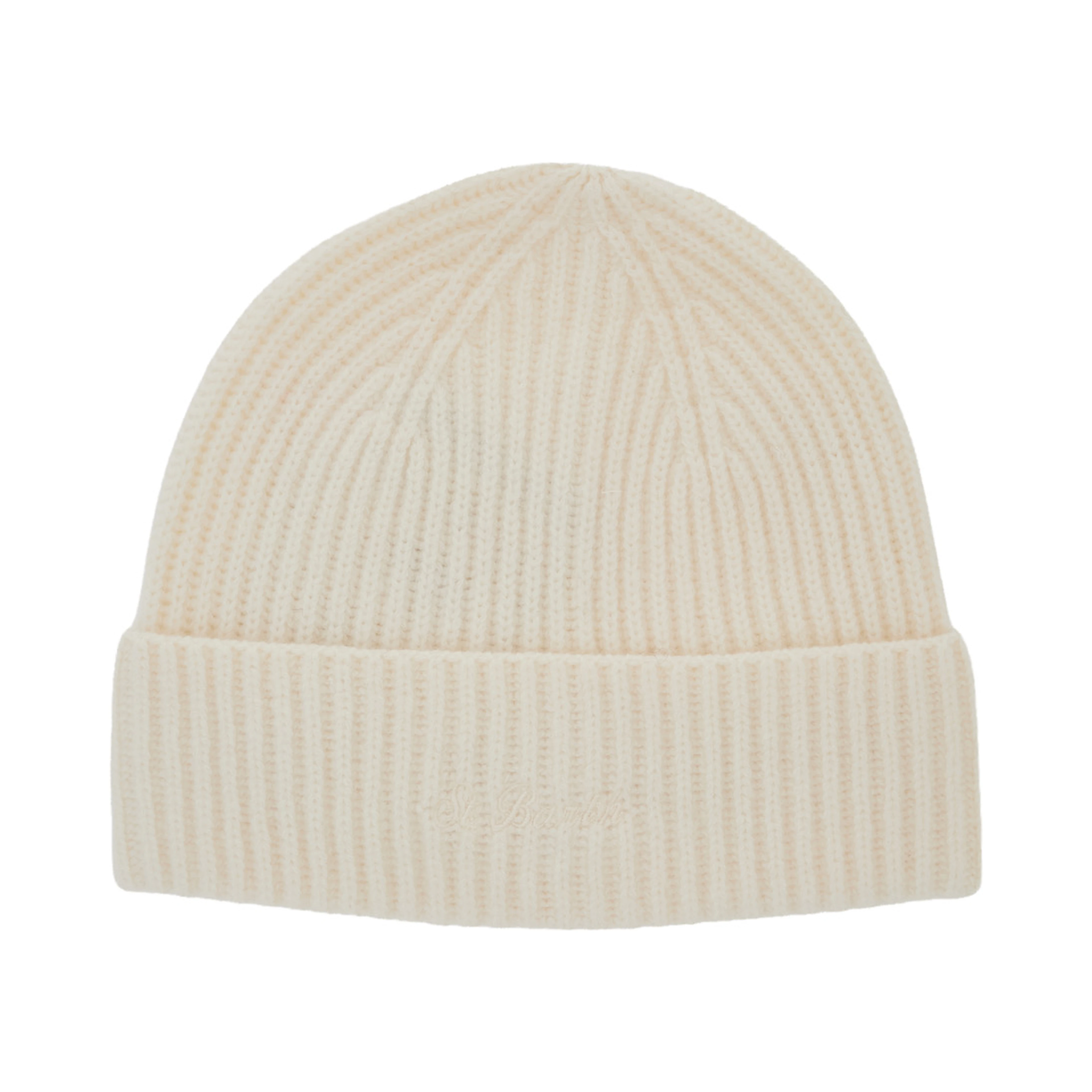 MOSS WOOL Hat with white wool fabric unisex