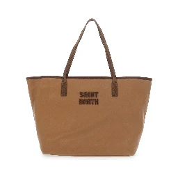 CITY BAG WAX Bag in beige unisex with 100% Polyester