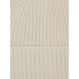 MOSS WOOL Hat with white wool fabric unisex