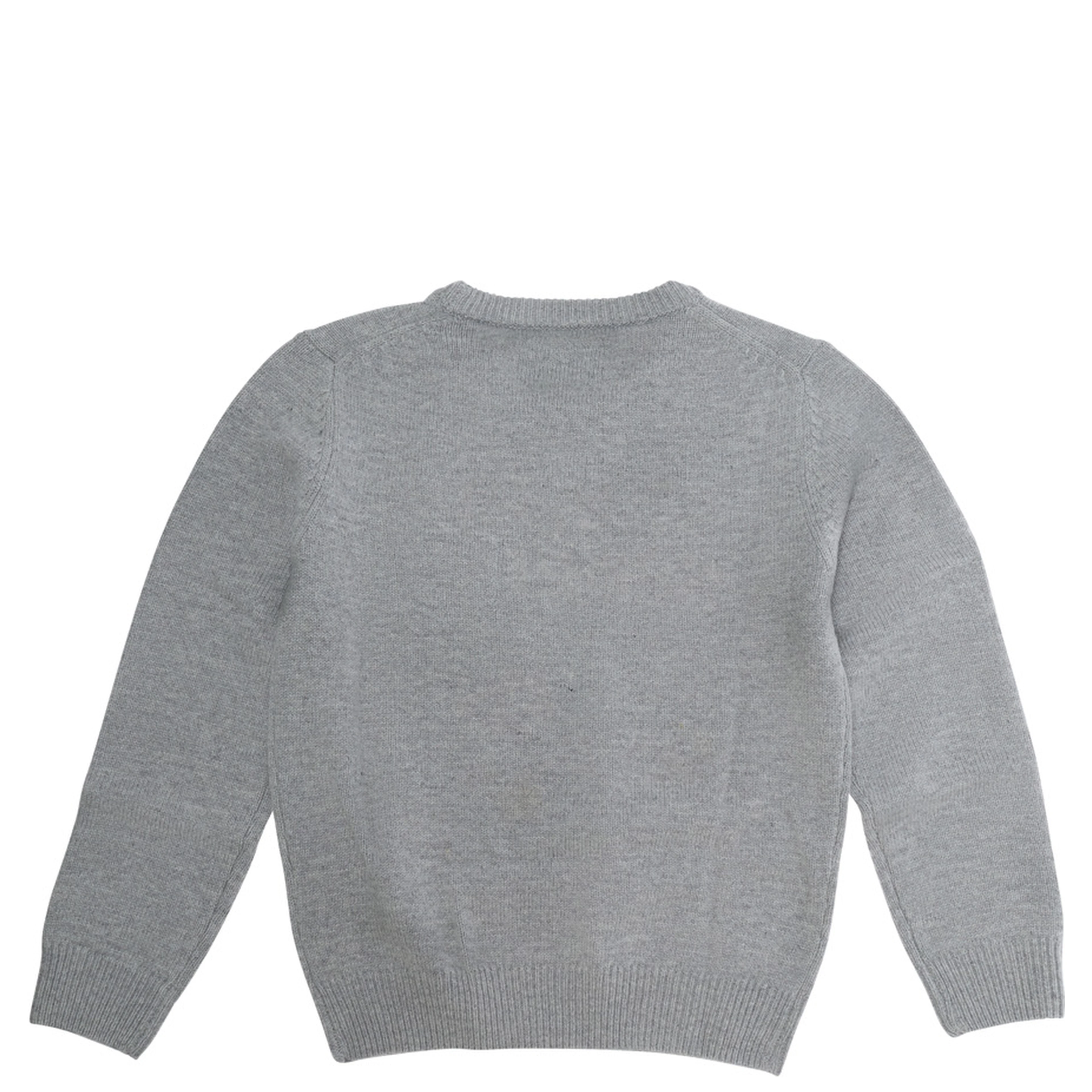 Douglas Crewneck Jaquard Sweater Snoopy Football in grey fabric for Boy