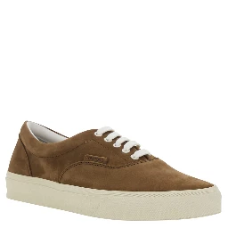 Brown Jude Sneakers with In Nubuck for Men