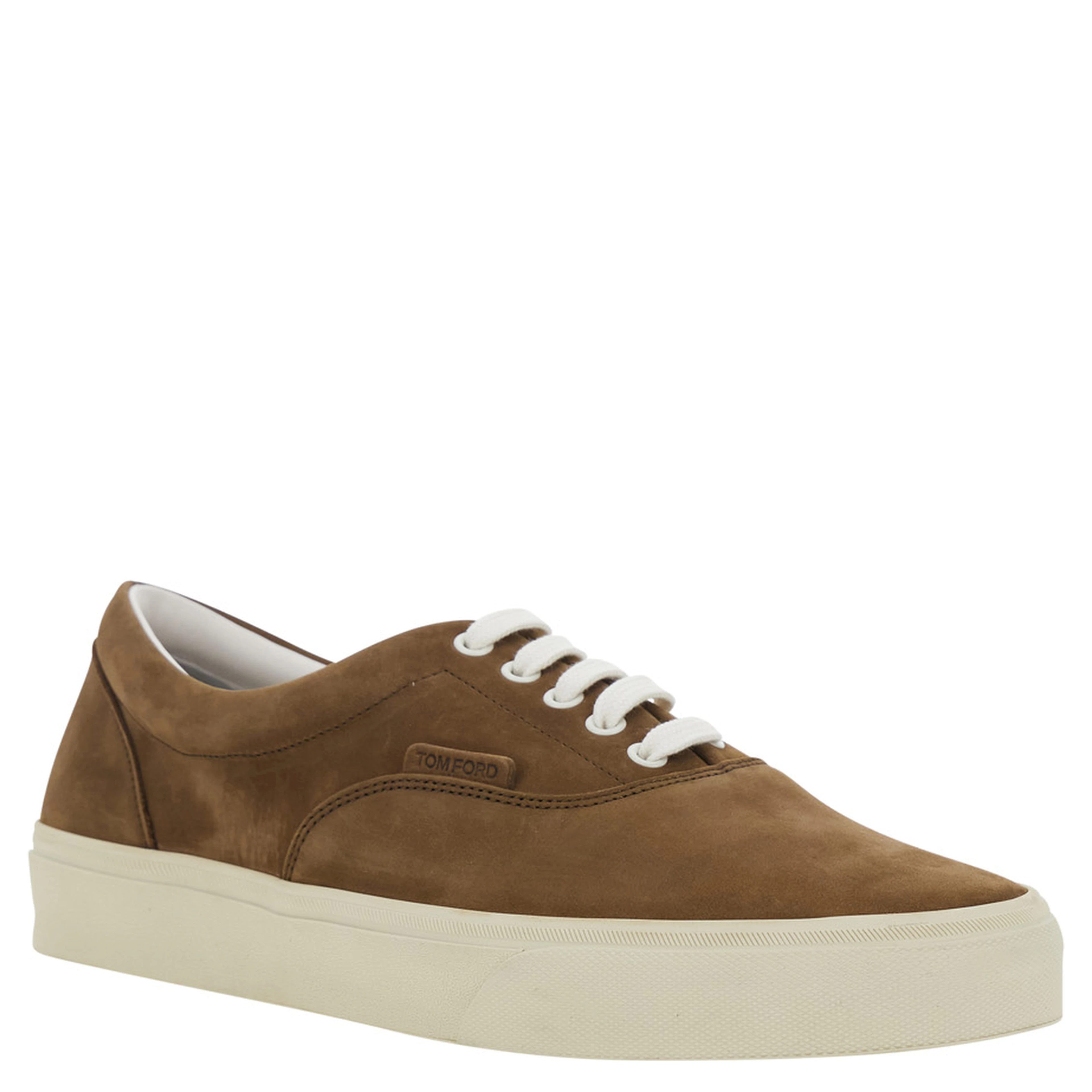 Brown Jude Sneakers with In Nubuck for Men