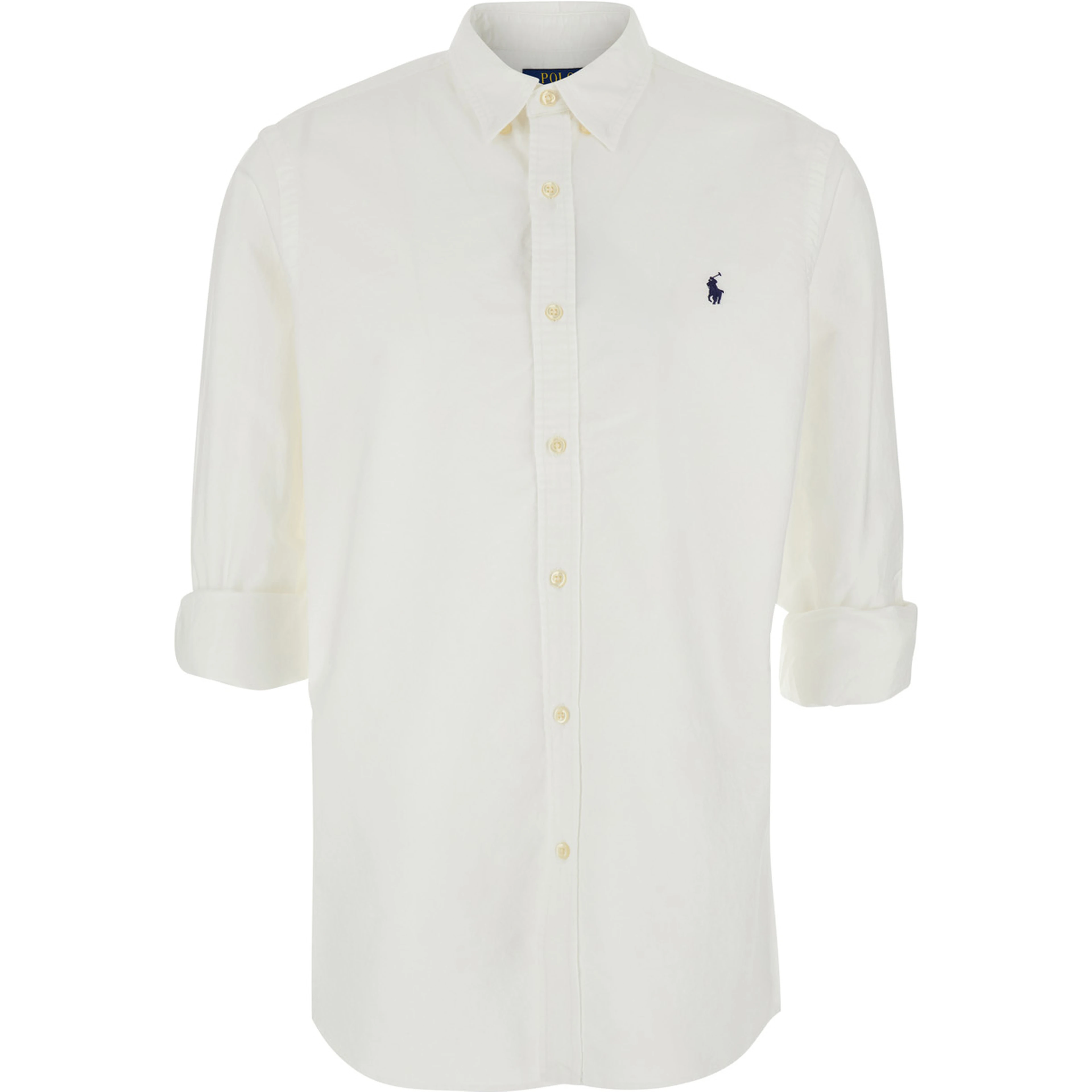SLIM FIT GARMENT-DYED OXFORD SHIRT