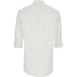 SLIM FIT GARMENT-DYED OXFORD SHIRT