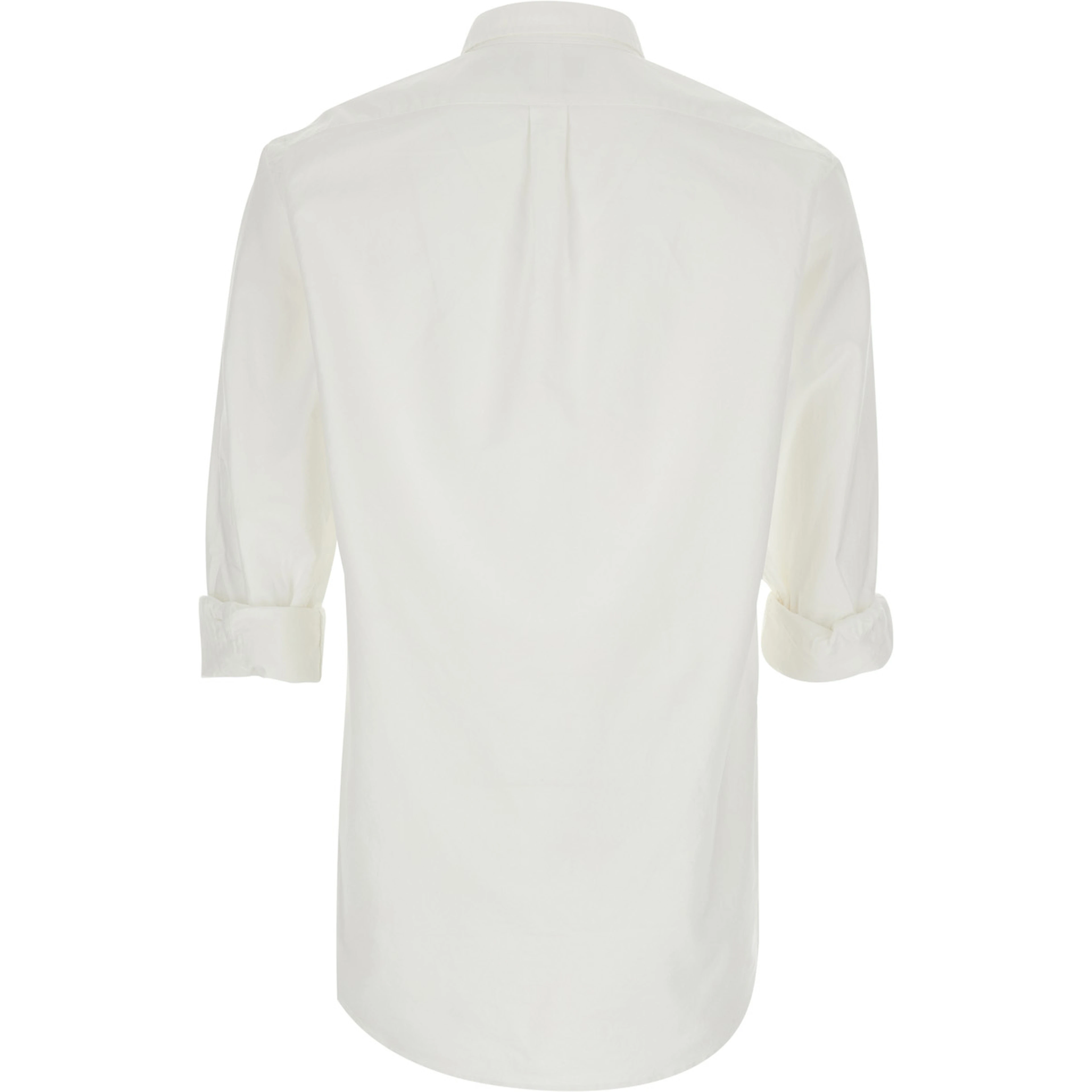 SLIM FIT GARMENT-DYED OXFORD SHIRT