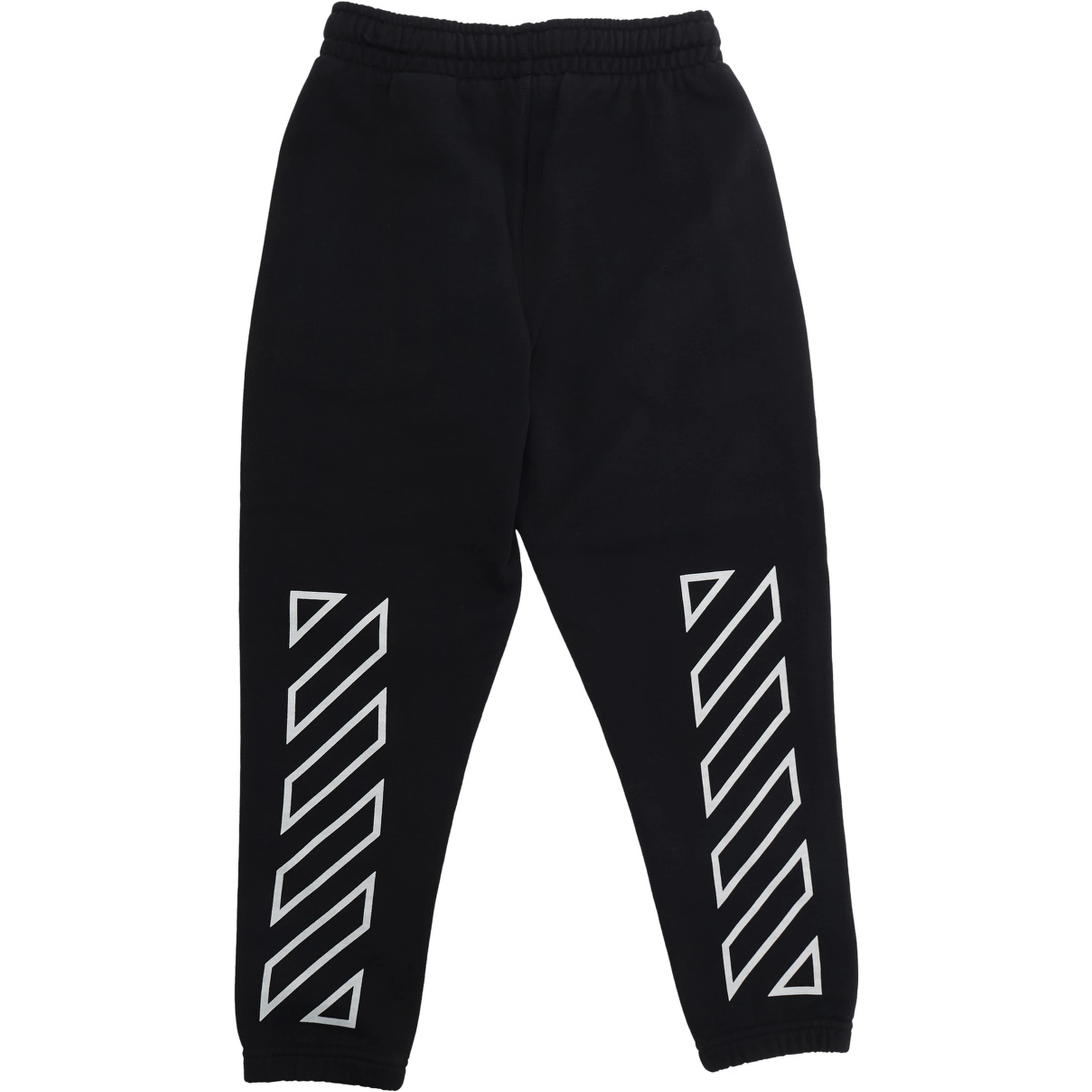 black Pants with pockets and logo on the front in cotton boy