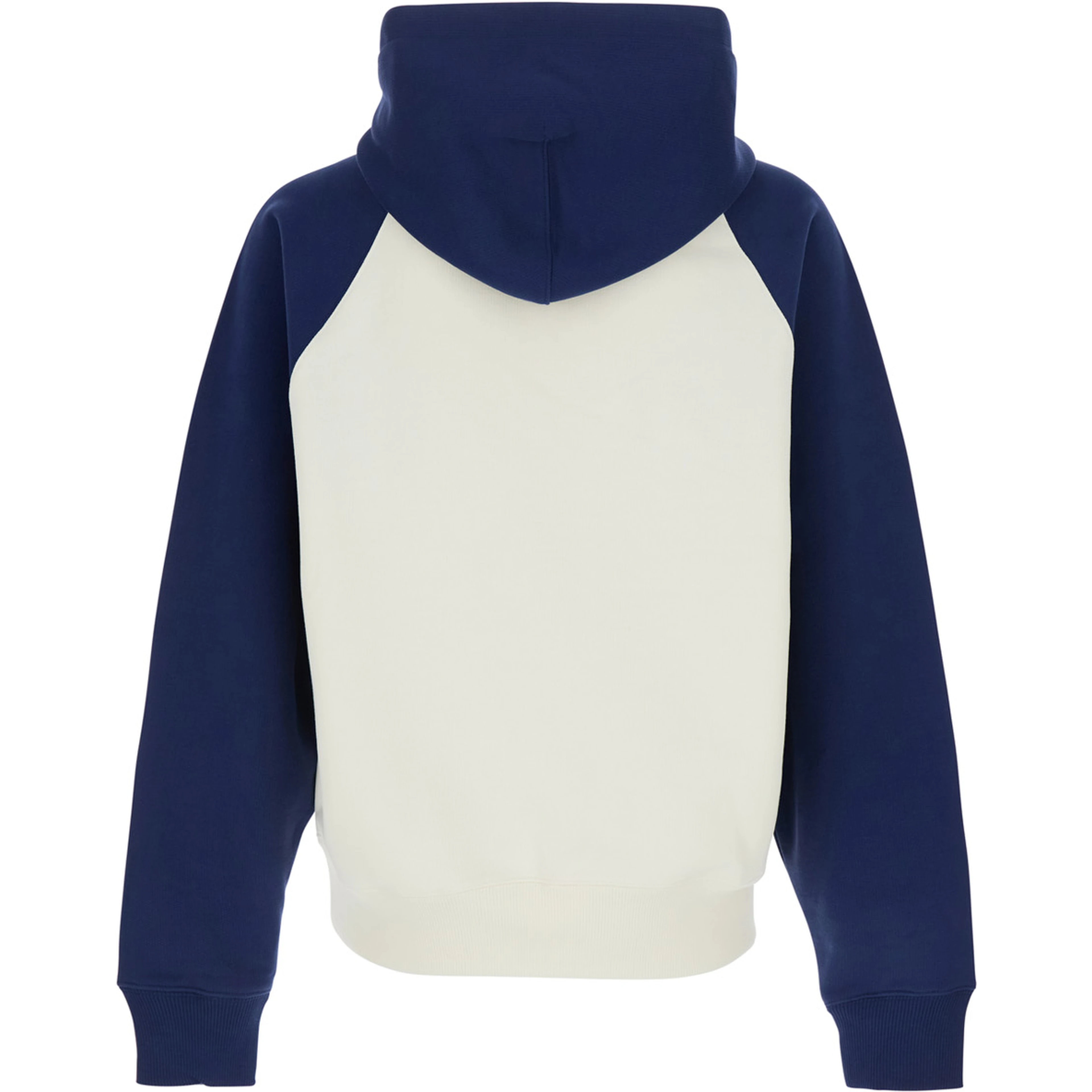 BOXY FIT HOODIE WITH AMI DE COEUR KNITTED PATCH
