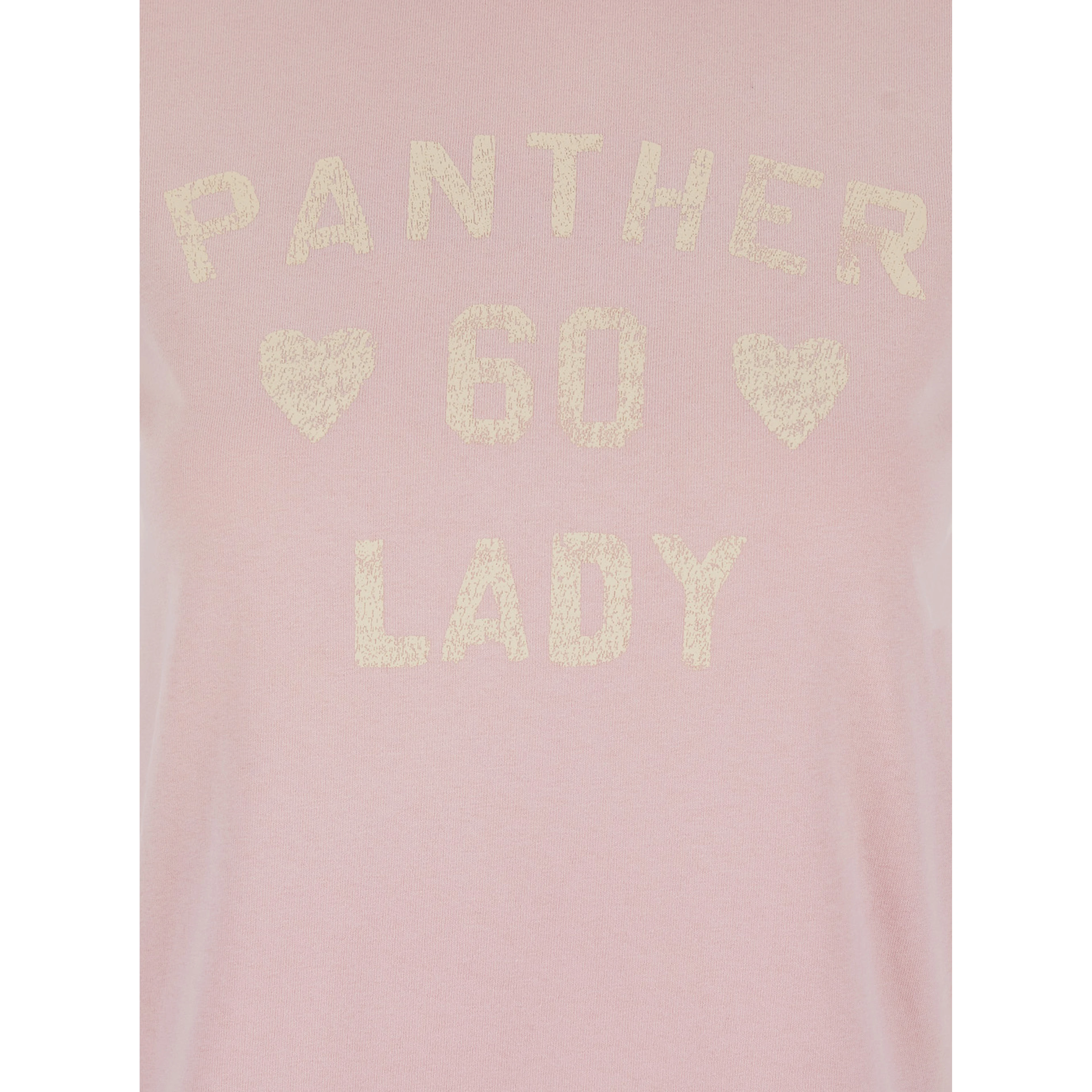 Crew Neck T-Shirt with Maxi Logo on Front and Back in Pink Cotton Jersey for Women