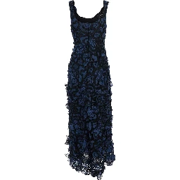 CORINNA LACE MIDI DRESS - Multicolor - Dress midi with lace details - In Polyester - Women