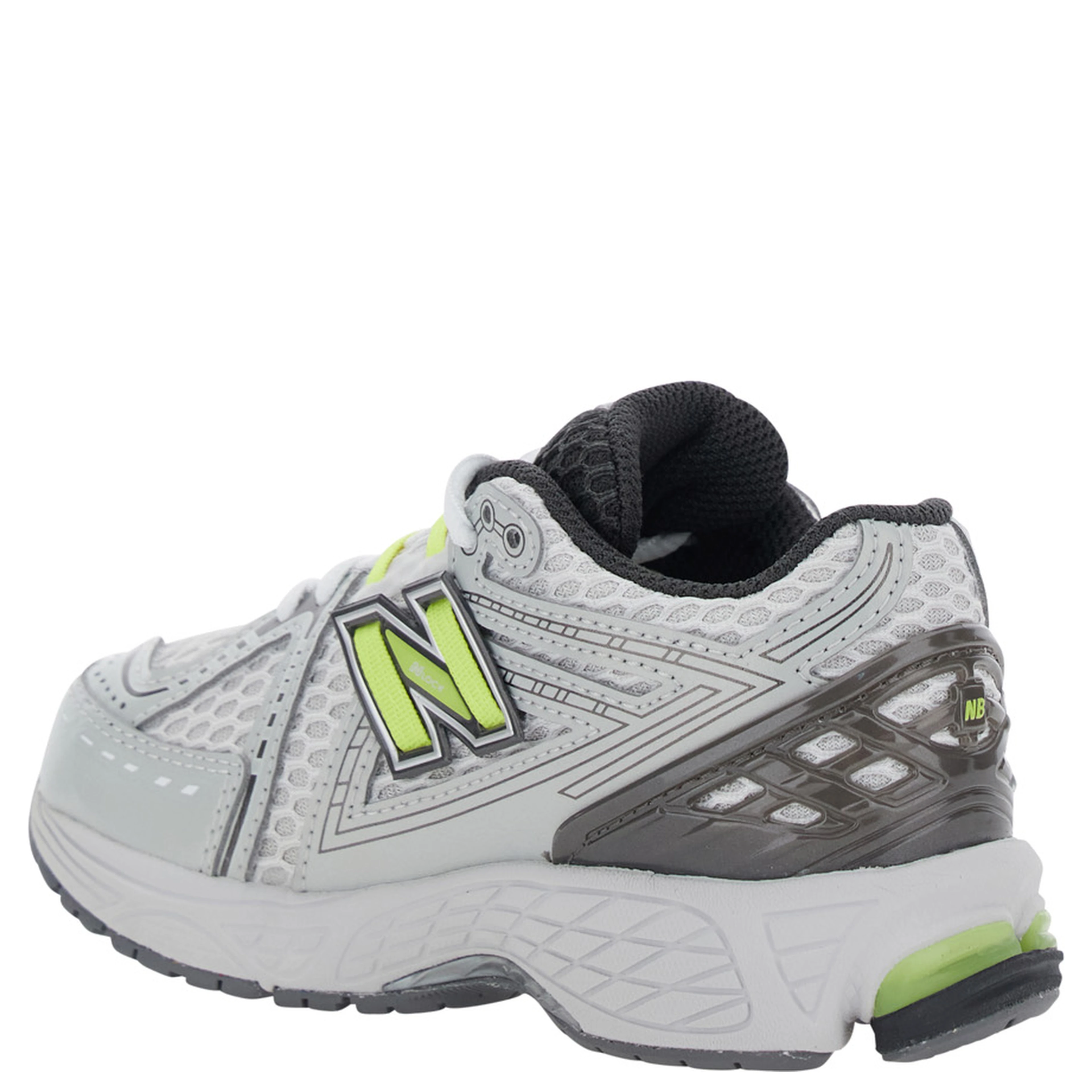 1906 Multicolor Low Sneakers with Logo Detail in Tech Fabric Mix for Boy