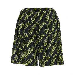 CREEPER VISCOSE Yellow Shorts with Side Pockets for Men