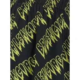 CREEPER VISCOSE Yellow Shorts with Side Pockets for Men