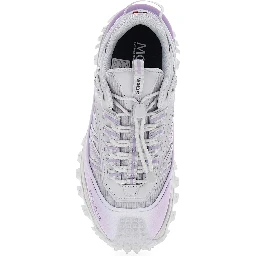 Trailgrip Gray Sneaker with Logo Detail on the Front and Chunky Sole in Leather for Women