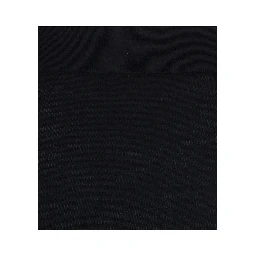 ANGIE black Skirt with elasticated waist in virgin wool for women