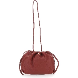 Handbag SUZETTE with handle and front pocket in Beige for women