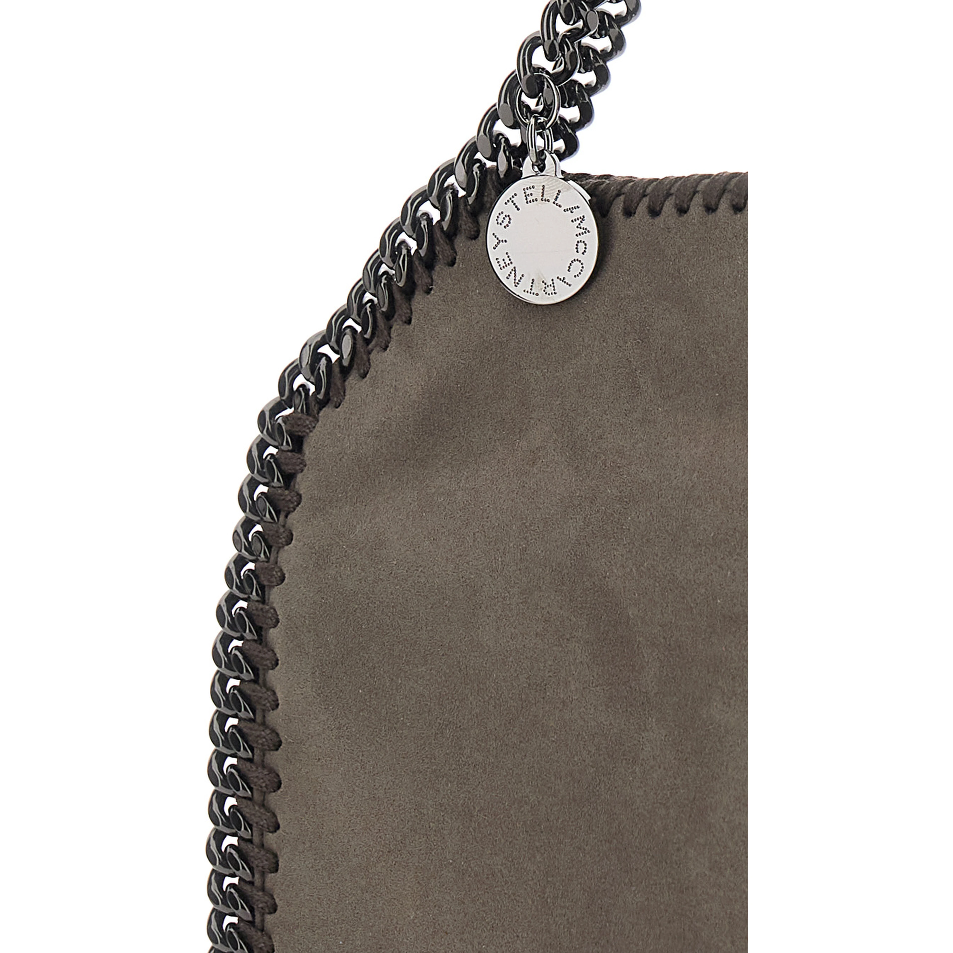 Falabella Tiny Tote with Tech Fabric in Brown and Unisex