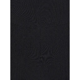 High-Waisted Boot Pants with Wide Leg in Black Tech Fabric for Women