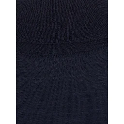 Blue Turtleneck Sweater in Wool for Men